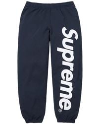 Supreme - Satin-Appliqué Track Pants - Lyst