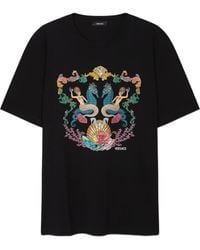 Versace - Coral Theatre T-Shirt - Lyst