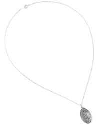 Wacko Maria - Oval Pendant Necklace - Lyst