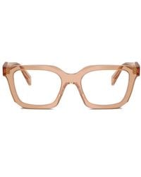 Prada - Geometrische Brille - Lyst