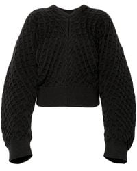 Jacquemus - Le Sweater Boule Torsade Jumper - Lyst