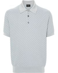 Brioni - Short-sleeves Interlock Polo Shirt - Lyst