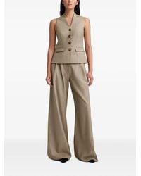 Anna Quan - Reid Button-Up Tailored Vest - Lyst