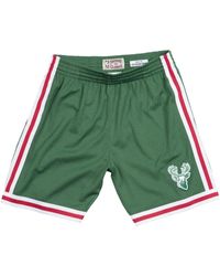 Mitchell & Ness - 1971/72 Milwaukee Bucks Swingman Shorts - Lyst