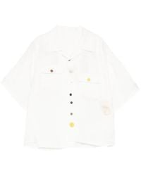 Undercover - Linen Shirt - Lyst