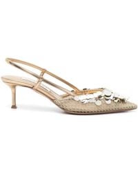 Aquazzura - Can Can Slingback-Pumps 50mm - Lyst