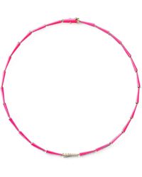 Melissa Kaye - Lola Diamond Necklace - Lyst