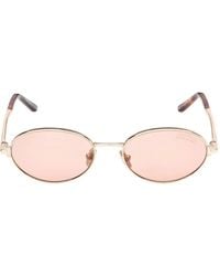 Tom Ford - Gina-02 Oval-Frame Sunglasses - Lyst