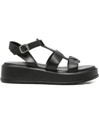 SERGIO MORETTI FIRENZE - Buckle-Fastening Sandals - Lyst