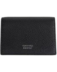Tom Ford - Accessori Business Card Holder Soft Grain Leather - Lyst