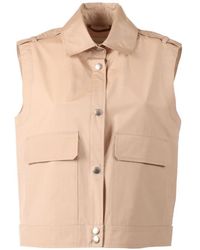 Peserico - Buttoned Vest - Lyst