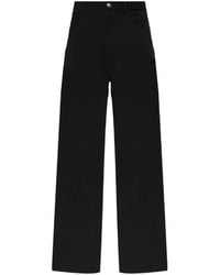 MM6 by Maison Margiela - Wide-Leg Trousers - Lyst