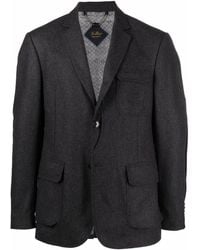 Billionaire - Embroidered-Logo Tailored Blazer - Lyst