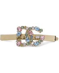 Dolce & Gabbana - Logo Brooch - Lyst