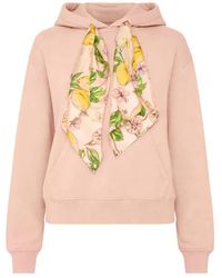 Mother - Shrunken Boxy Cravat Hoodie - Lyst
