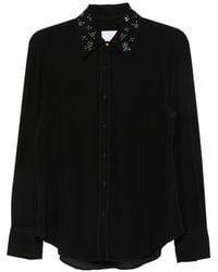 Trame Auree - Frida Crystal-Embellished Shirt - Lyst