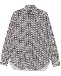 Barba Napoli - Floral-Print Shirt - Lyst