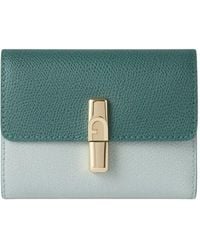 Furla - S Compact Logo-Plaque Wallet - Lyst