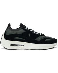 Polo Ralph Lauren - Boerum Suede Panelled Sneakers - Lyst