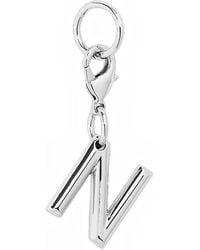 Lancel Letter R Bag Charm in White | Lyst