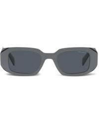 Prada - Symbole Geometric-Frame Sunglasses - Lyst