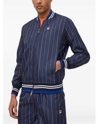 Fila - Striped Logo Jacket - Lyst
