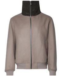 Rick Owens - Dracuflight High-Neck Bomber Jacket - Lyst