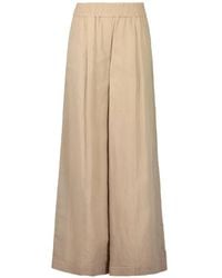 Brunello Cucinelli - Elasticated-Waistband Palazzo Pants - Lyst