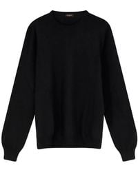 Gran Sasso - Fine-Knit Crew-Neck Sweater - Lyst