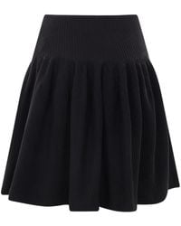 CFCL - Hypha Ribbed Mini Skirt - Lyst
