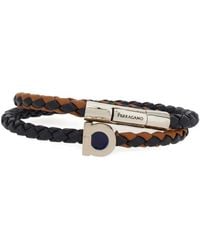 Ferragamo - Gancini Dubbele Wikkelarmband - Lyst