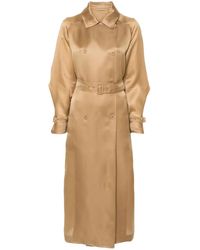 Max Mara - Coats Leather - Lyst