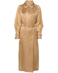 Max Mara - Coats Leather - Lyst
