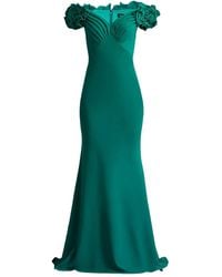 Tadashi Shoji - Ruched Gown - Lyst