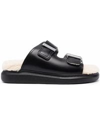 McQueen - Sandals Black - Lyst