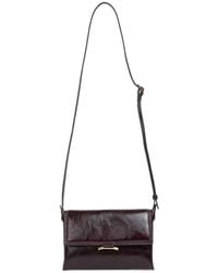 Wandler - Ida Trio Leren Mini-Schoudertas Met Gekreukt Effect - Lyst