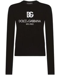 Dolce & Gabbana - Dg Milano ロングスリーブトップ - Lyst