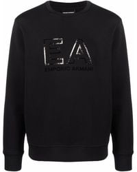Emporio Armani - Sweaters Black - Lyst