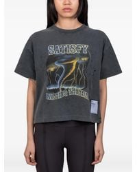 Satisfy - Mothtech Graphic-Print T-Shirt - Lyst