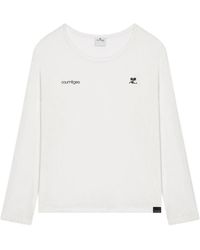 Courreges - Long-Sleeve T-Shirt - Lyst