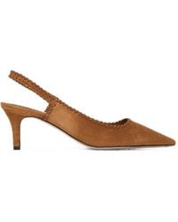 Cinq À Sept - Escarpins Sylvie À Bride Arrière Et Finition Tressée - Lyst
