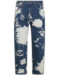 Vivienne Westwood - Bleach-Effect Straight-Leg Jeans - Lyst