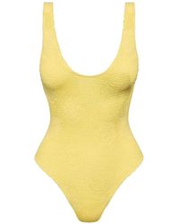 SOFIA ERHAN - Mara Crinkle-Effect Swimsuit - Lyst