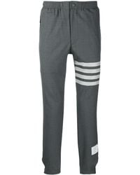 Thom Browne - Plain Weave Suiting Track Pants - Lyst
