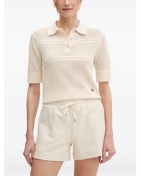 Helly Hansen - Salt Open-Knit Short-Sleeve Polo Shirt - Lyst