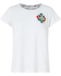 CAMILLA - Round-Neck Printed T-Shirt - Lyst