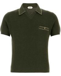 Versace - Chemise À Col Polo - Lyst