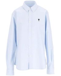 Ami Paris - Button-Down Overhemd - Lyst