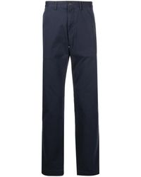 Polo Ralph Lauren - Pantalones rectos con parche del logo - Lyst