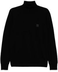 BOSS - Jersey con cuello vuelto - Lyst